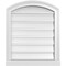 Ekena Millwork Arch Top Surface Mount PVC Gable Vent w/ 2"W x 2"P Brickmould Sill Frame, 20"W x 22"H GVPAR20X2203SN - alternate 1